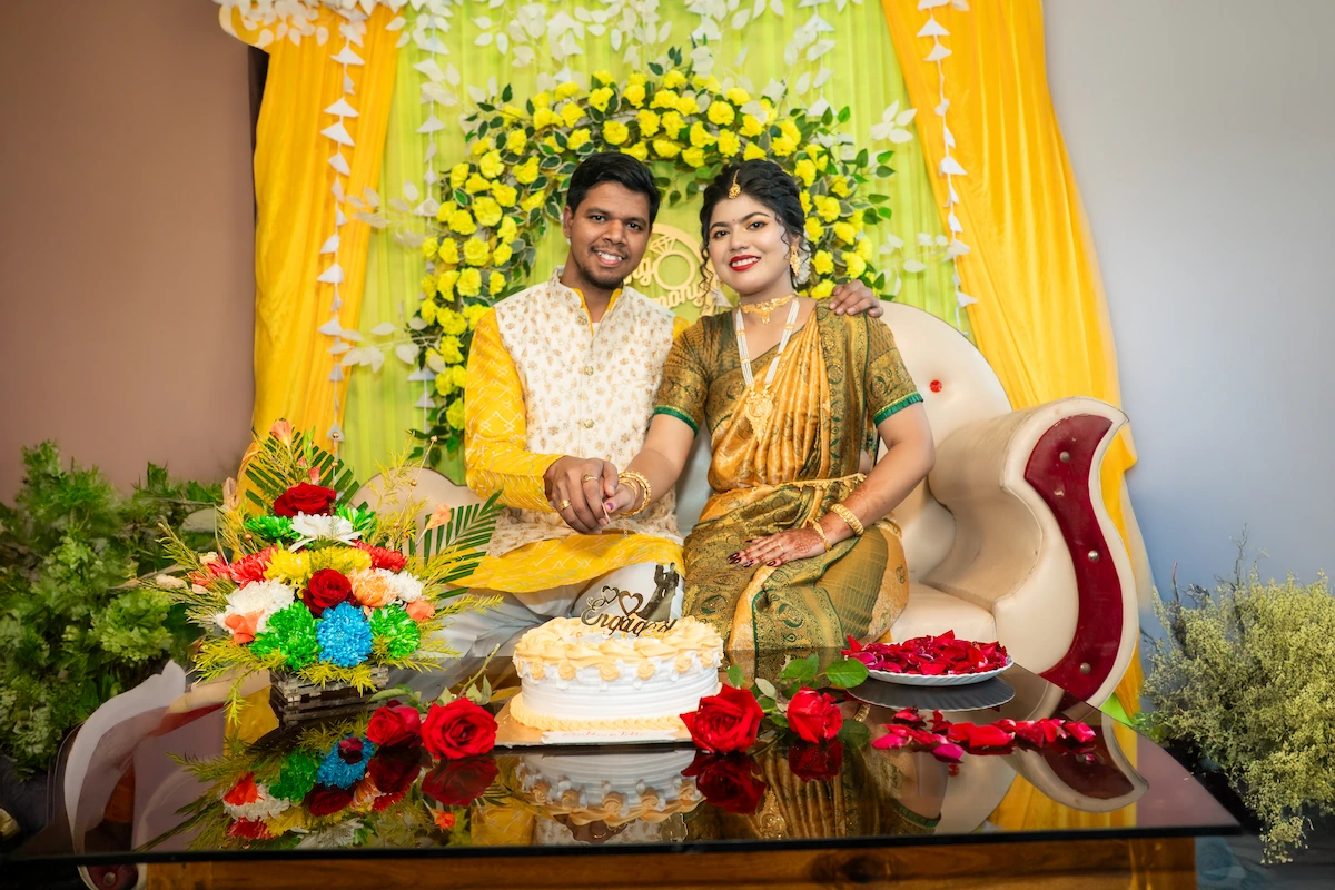 Our engagement ceremony