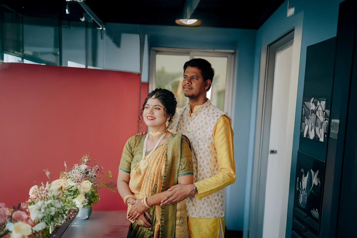Subha and Tandra on their special day